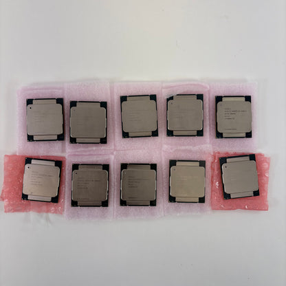 Lot of 10 Intel Xeon E5-2660 v3 2.60GHz 10 Core SR1XR 20 Thread  LGA 2011-3