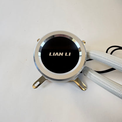 Lian Li Galahad 360mm AIO CPU Water Cooler HS2LCD36TW - 3X 120mm RGB Fans