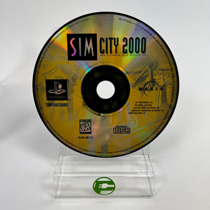 SimCity 2000 (Sony PlayStation 1 PS1, 1996)