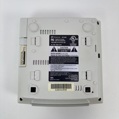 Sega Dreamcast Console Gaming System White HKT-3020