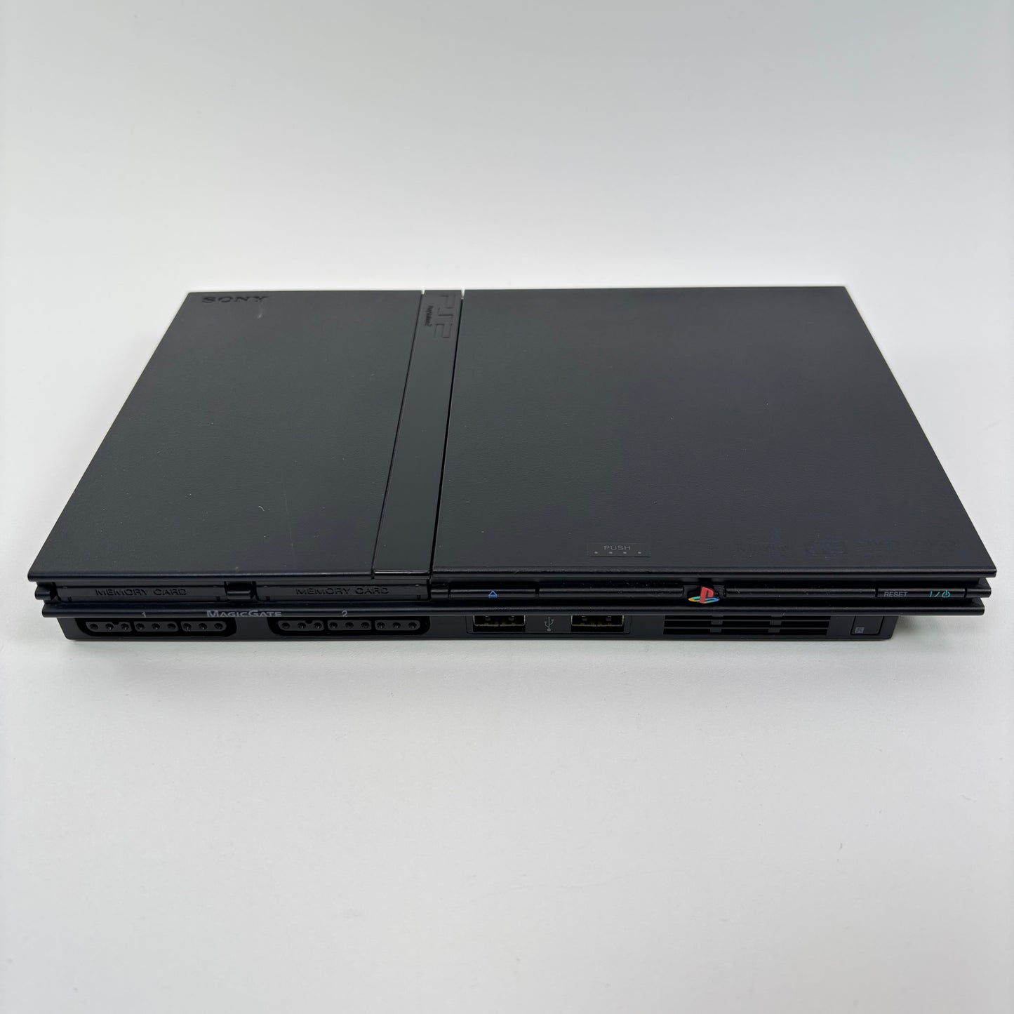 Sony PlayStation 2 Slim PS2 Black Console Gaming System SCPH-70012 w/Accessories