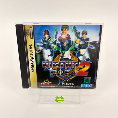 Lot of 2 Sega Saturn Games Virtua Cop 1 & 2