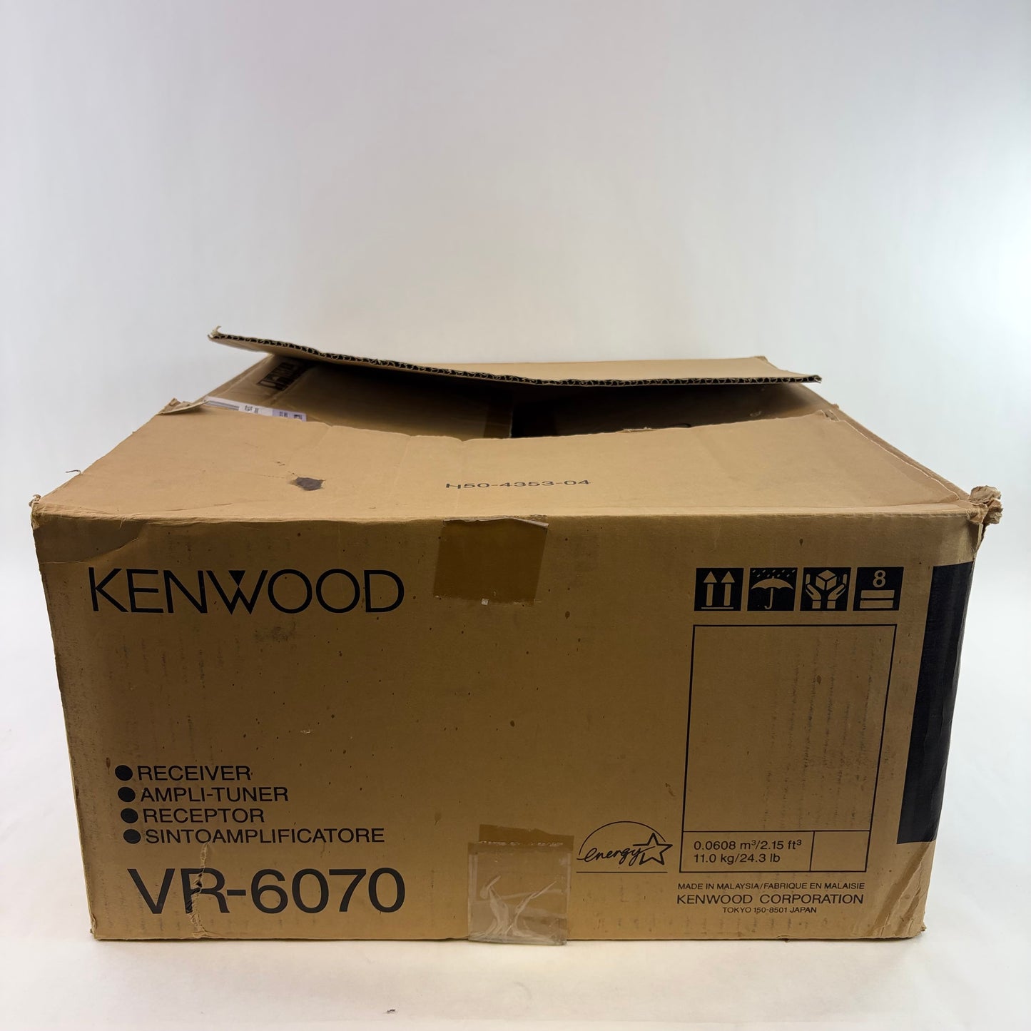Kenwood VR-6070 100W 6 Channel Sound Amplifier VR-6070
