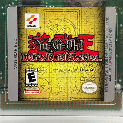 Yu-Gi-Oh! Dark Duel Stories (Nintendo GameBoy Color, 2002) Tested Works