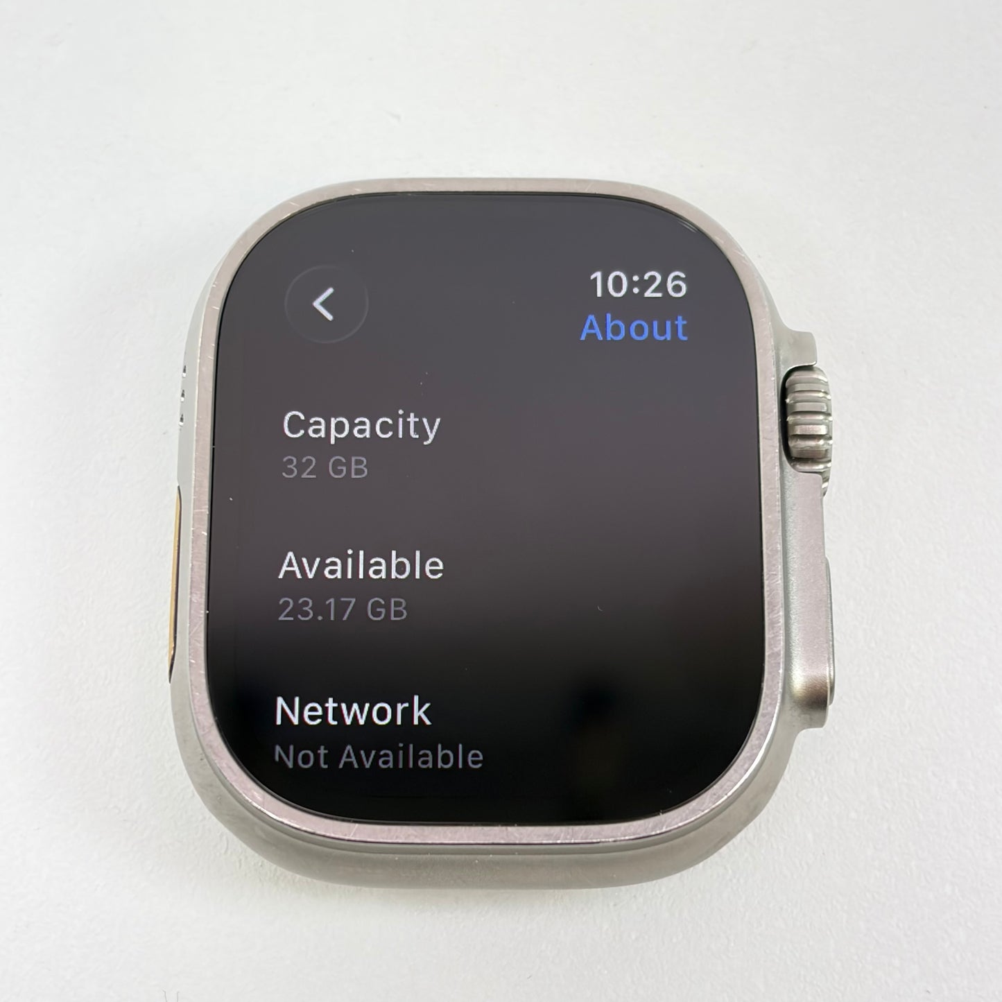 Unlocked Apple Watch Ultra 49MM Natural Titanium