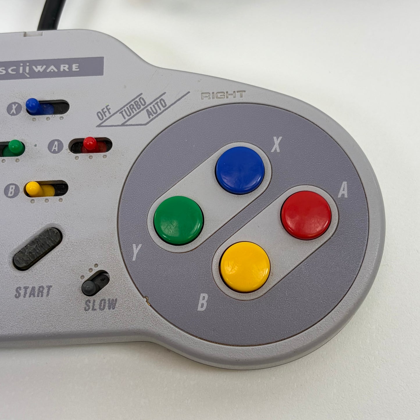 Third Party Controller ASciiware Asciipad Turbo Controller Used for SNES