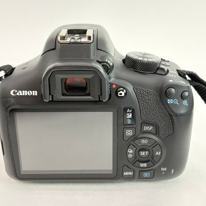 Canon EOS Rebel T6 18.0MP Digital SLR DSLR Camera Canon EF 75-300mm