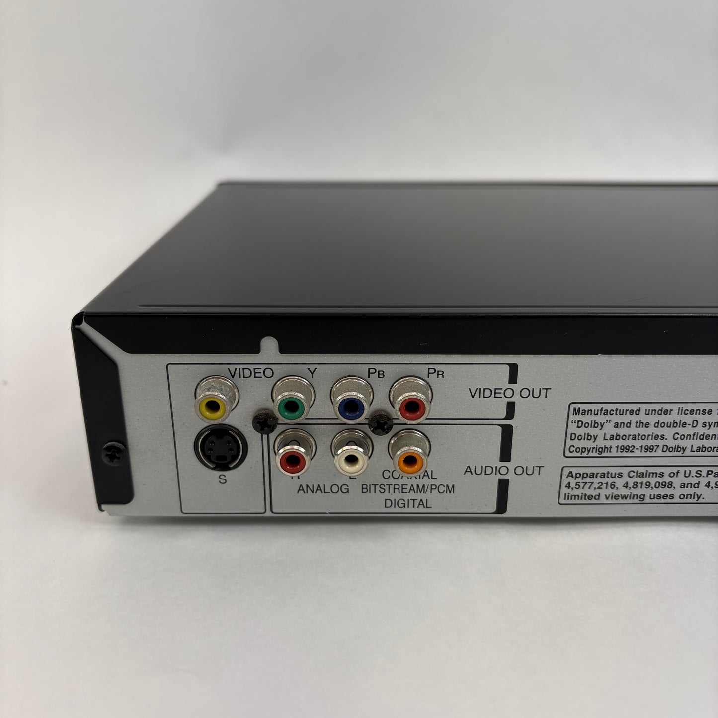 Toshiba SD-1800U DVD PLAYER