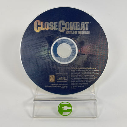 Close Combat I, III (w/Official Strategy Guide), and IV for PC (No Case)