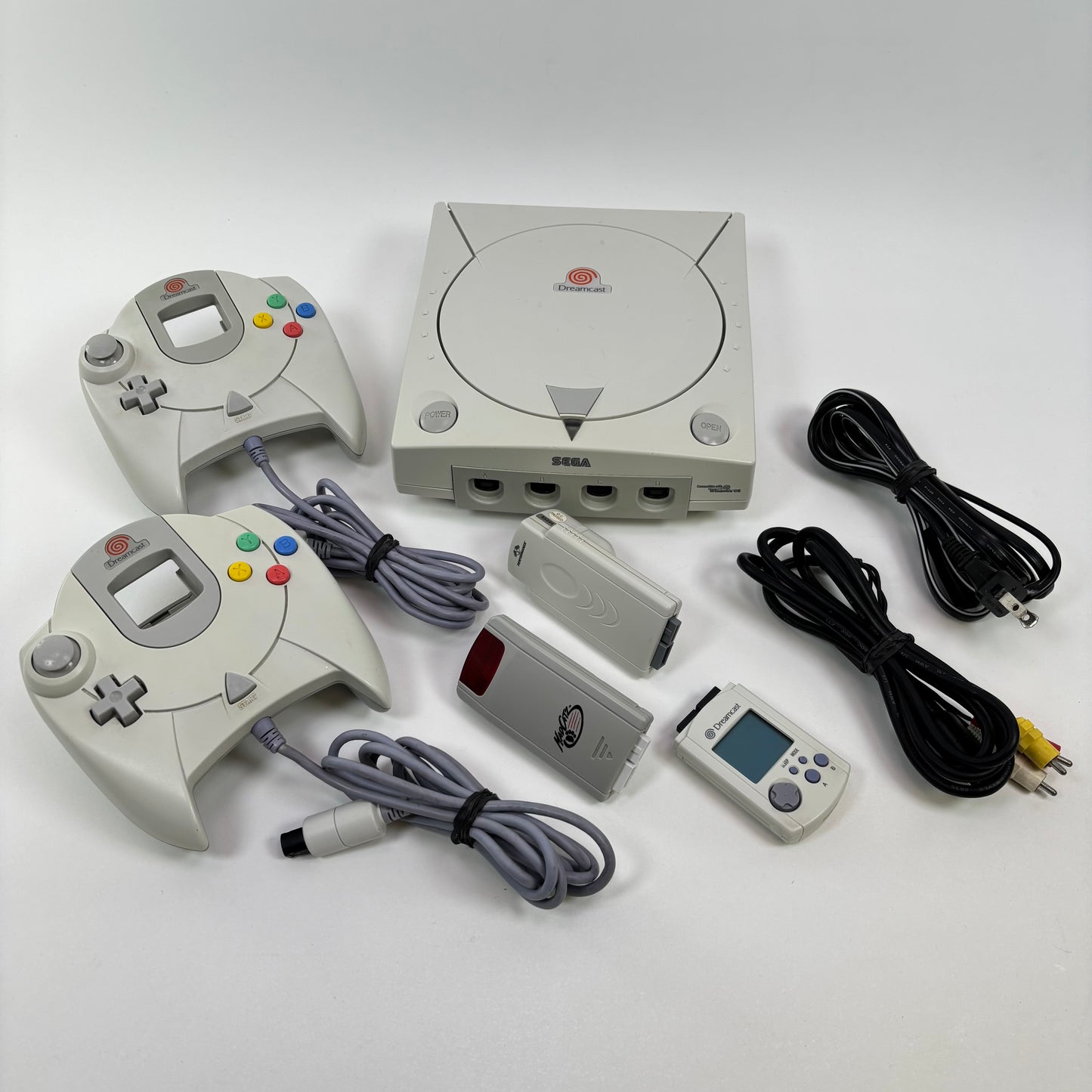 Sega Dreamcast Console Gaming System White HKT-3020