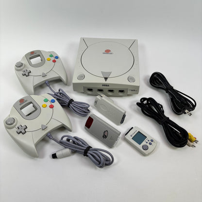 Sega Dreamcast Console Gaming System White HKT-3020