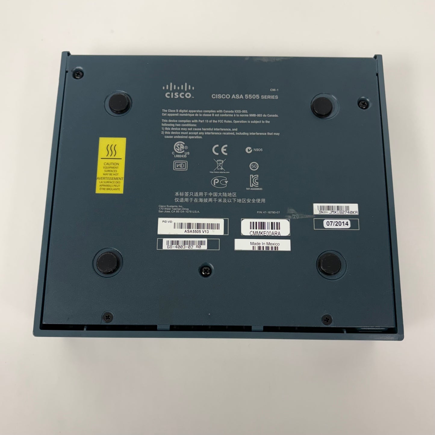 Cisco ASA 5505 Series Adaptive Security Appliance