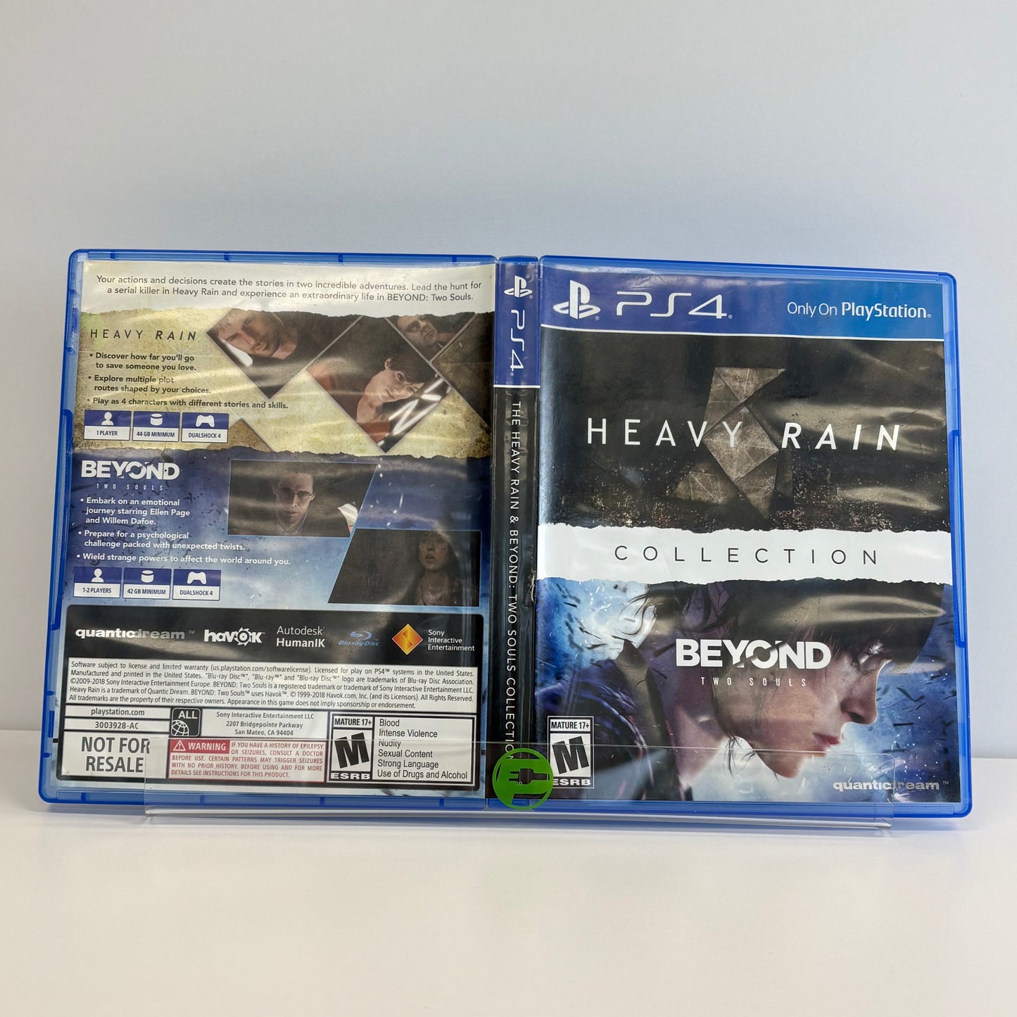 Heavy Rain & Beyond Two Souls (Sony PlayStation 4 PS4, 2016)