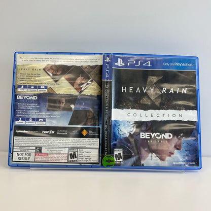 Heavy Rain & Beyond Two Souls (Sony PlayStation 4 PS4, 2016)