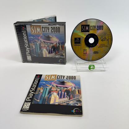 SimCity 2000 (Sony PlayStation 1 PS1, 1996)