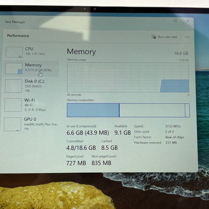 Dell XPS 7390 2-IN-1 13.3" i7-1065G7 1.3GHz 16GB RAM 512GB SSD