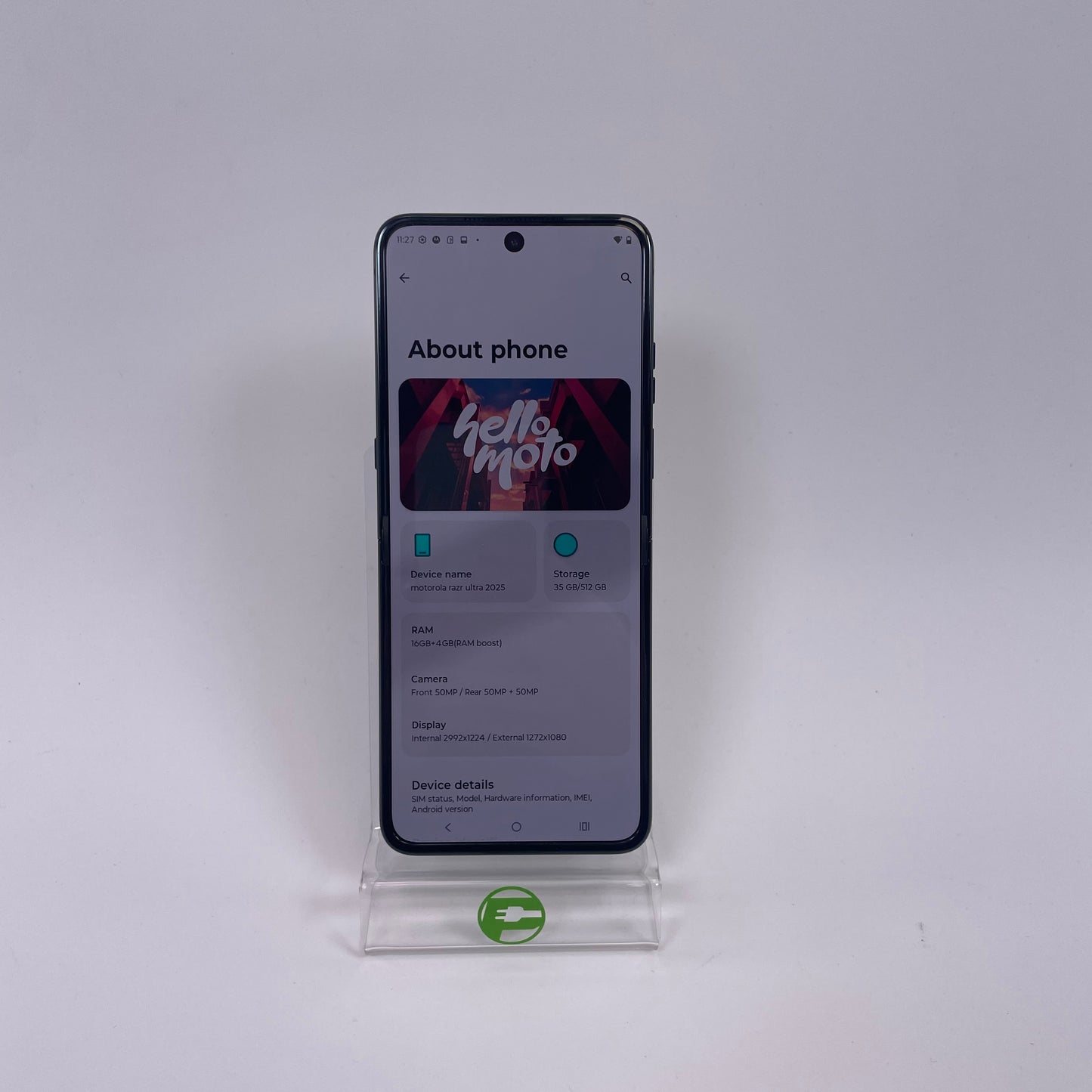 Factory Unlocked Motorola razr ultra 2025 512GB 15 Pantone Scarab  XT2551-1