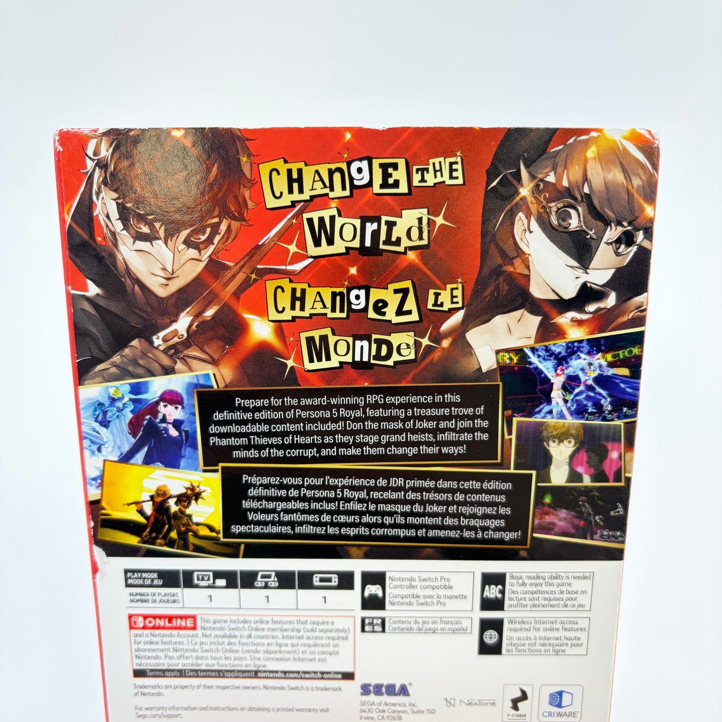 Persona 5 Royal [Steelbook Edition] (Nintendo Switch, 2022)