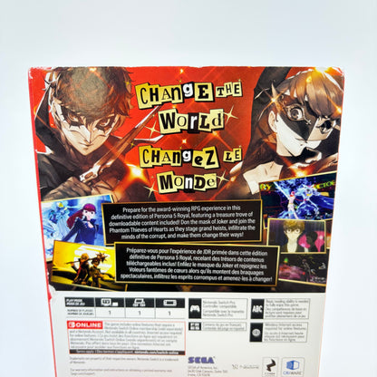 Persona 5 Royal [Steelbook Edition] (Nintendo Switch, 2022)