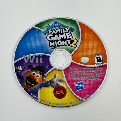 Lot of 3 Hasbro Family Game Night (1, 2, and 3) Wii Games CIB