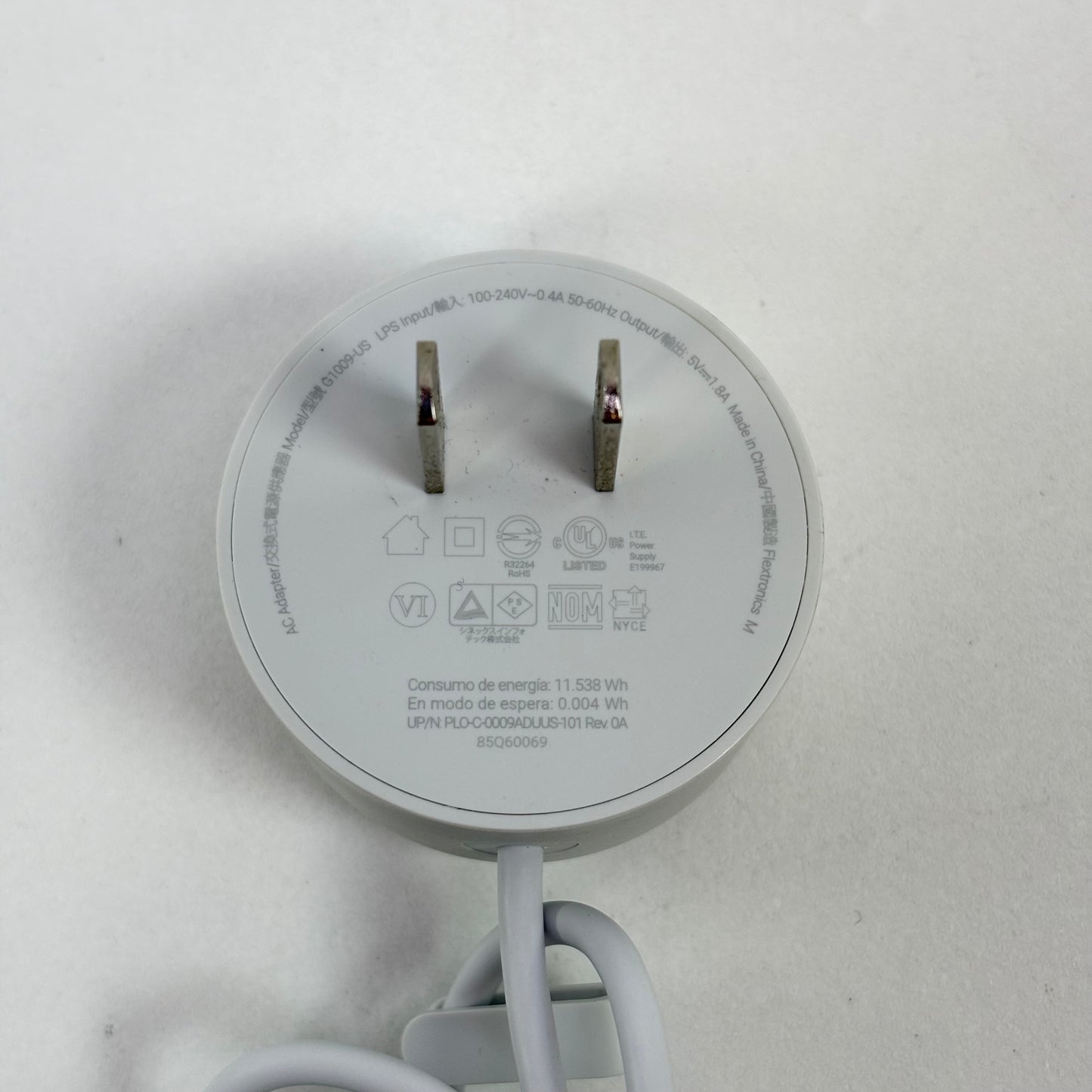 Google Nest mini 2 Smart Speaker GA00638-US Chalk