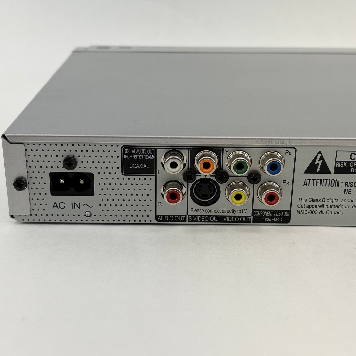 Panasonic DVD-S29 CD/DVD Player Advanced Progressive Scan GC-5713