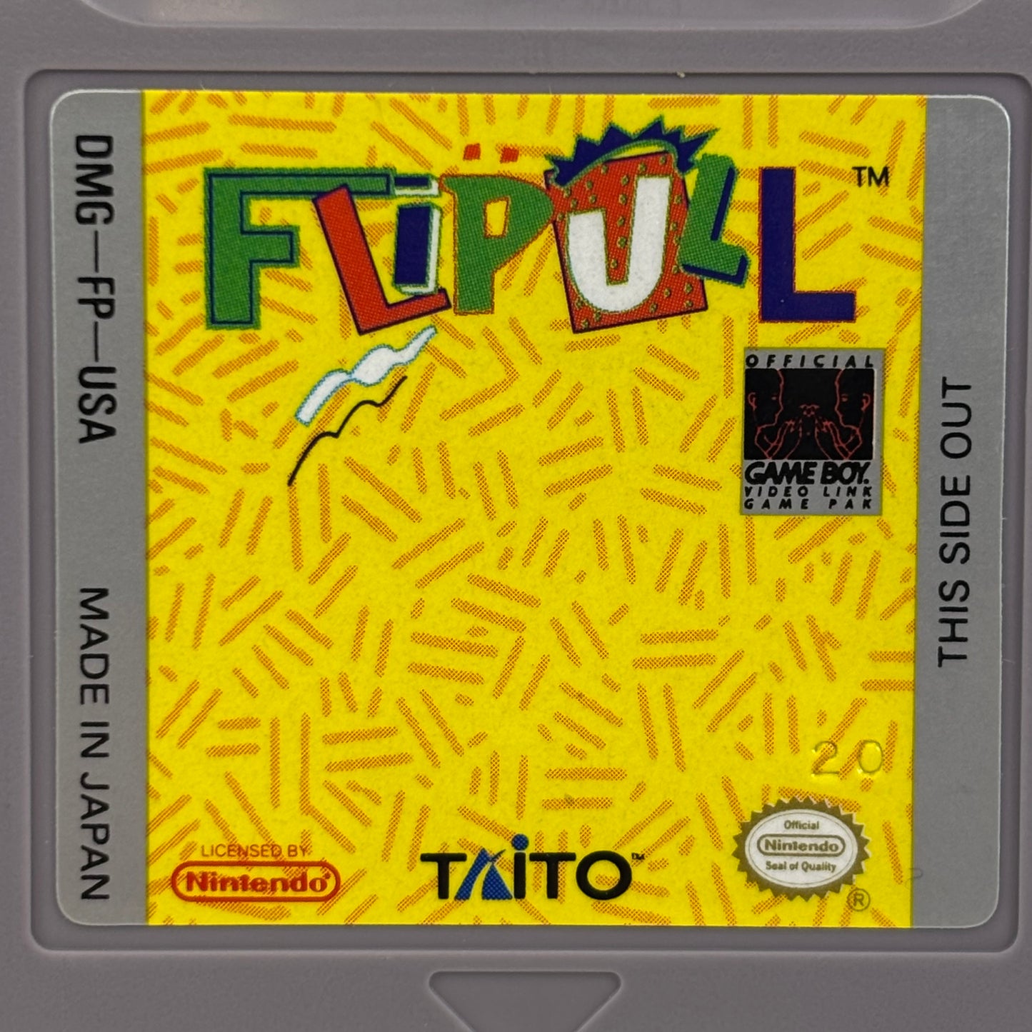 Flipull (Nintendo GameBoy, 1990) Tested works
