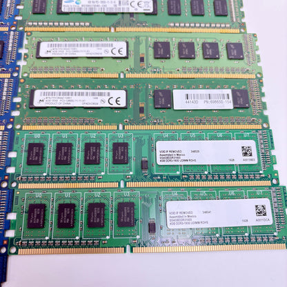 Lot of 32 4GB (1Rx8) RAM DDR3