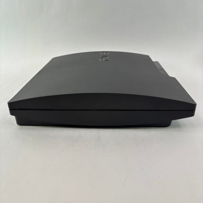 Sony PlayStation 3 Slim PS3 320GB Black Console Gaming System CECH-3001B - READ