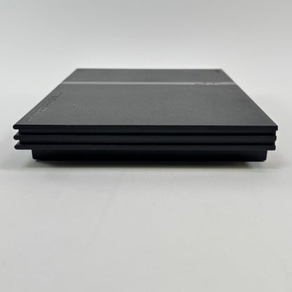 Sony PlayStation 2 Slim PS2 Black Console Gaming System SCPH-70012 w/Accessories