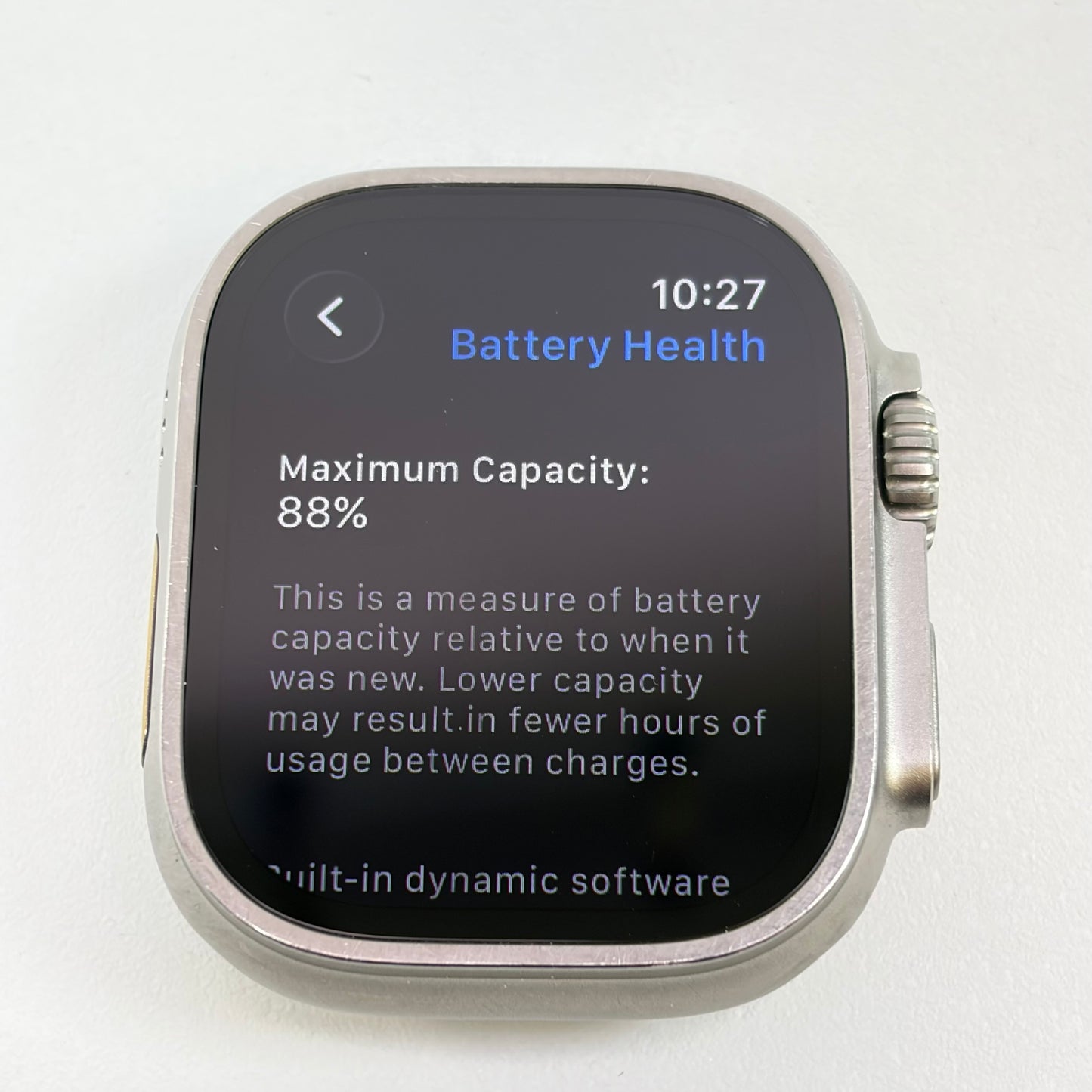 Unlocked Apple Watch Ultra 49MM Natural Titanium