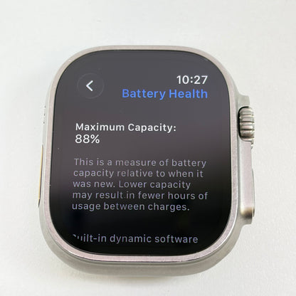 Unlocked Apple Watch Ultra 49MM Natural Titanium