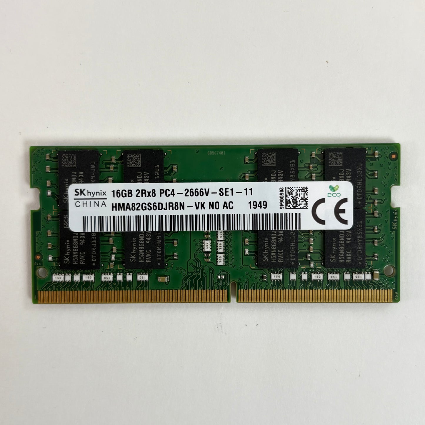 SK Hynix 16GB (1x16GB) RAM DDR4 2666MHz 1645
