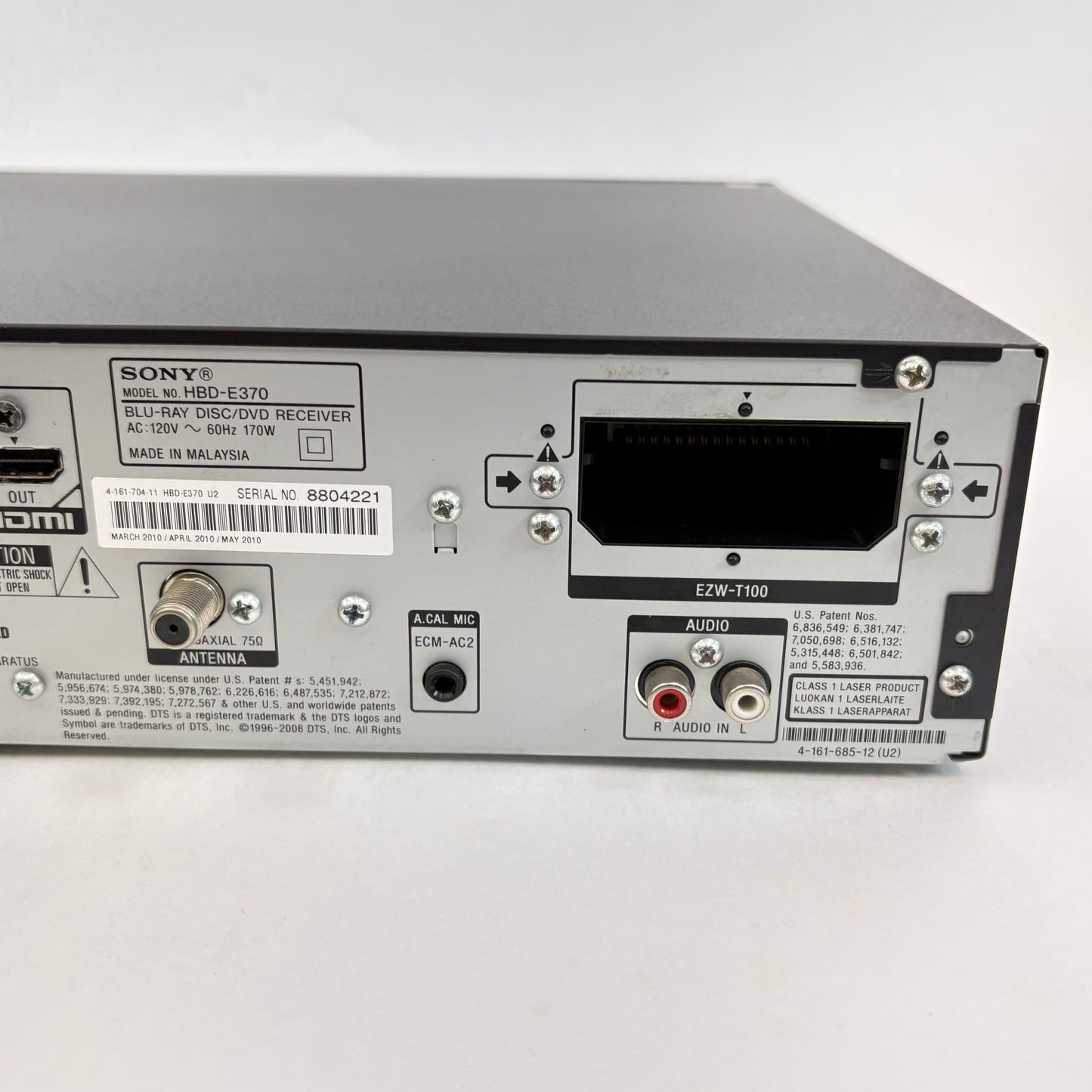 Sony BDV-E370 5.1 Channel Home 3D Blu-ray Theater System With Subwoofer