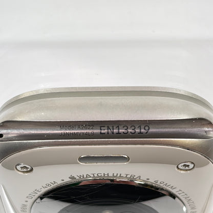 Unlocked Apple Watch Ultra 49MM Natural Titanium