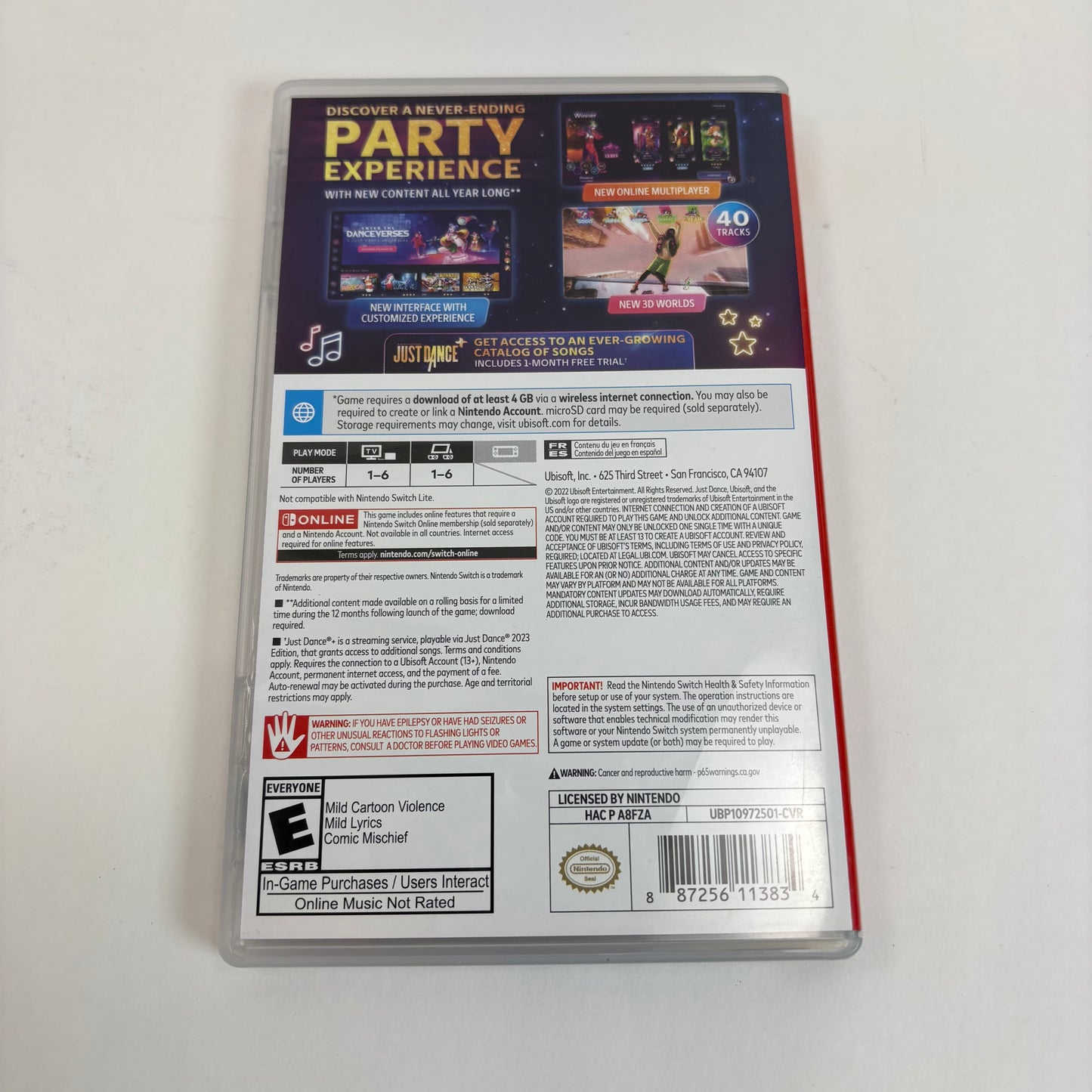 New Lot of 3 Digital Nintendo Games Assassins Creed Just Dance Mortal Kombat 11