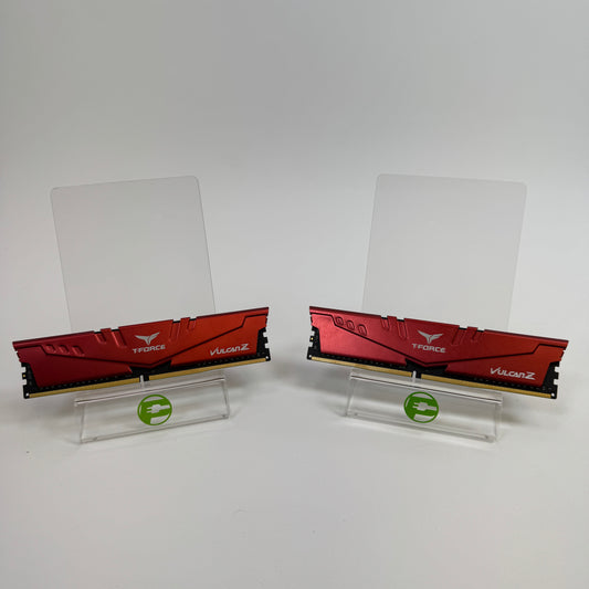 TeamGroup T-Force Vulcan 16GB (2x8GB) RAM DDR4 3600MHz TLZRD48G3600HC18JBK