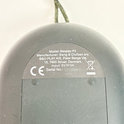 Bang & Olufsen Beoplay P2 Bluetooth Speaker Black Jack Daniel's