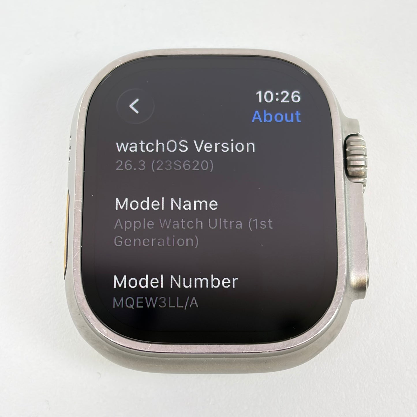 Unlocked Apple Watch Ultra 49MM Natural Titanium