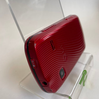 AT&T LG Xpression C395 Slider QWERTY Keyboard Cellphone Red