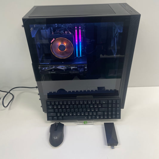 LIAN LI Custom PC Ryzen 7 3700X 3.60GHz 32GB RAM 1TB SSD AMD Radeon RX 5700 XT