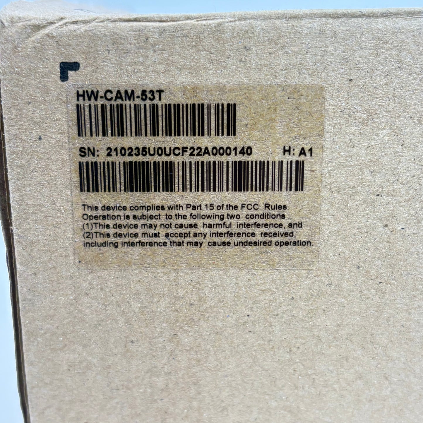 New Spot.ai HW-CAM-53T Turret Security Camera