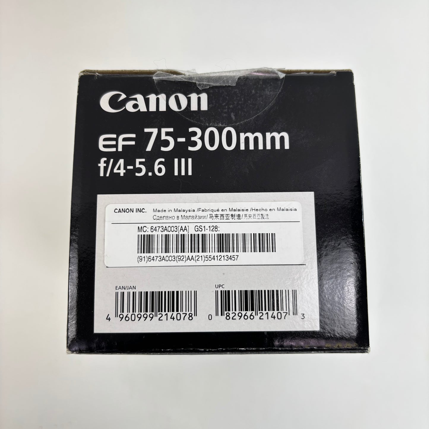 Canon EF EF 75-300mm 75-300mm f/4-5.6 III Zoom Lens