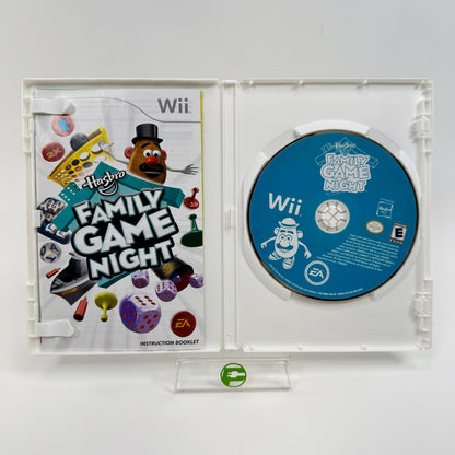 Lot of 3 Hasbro Family Game Night (1, 2, and 3) Wii Games CIB