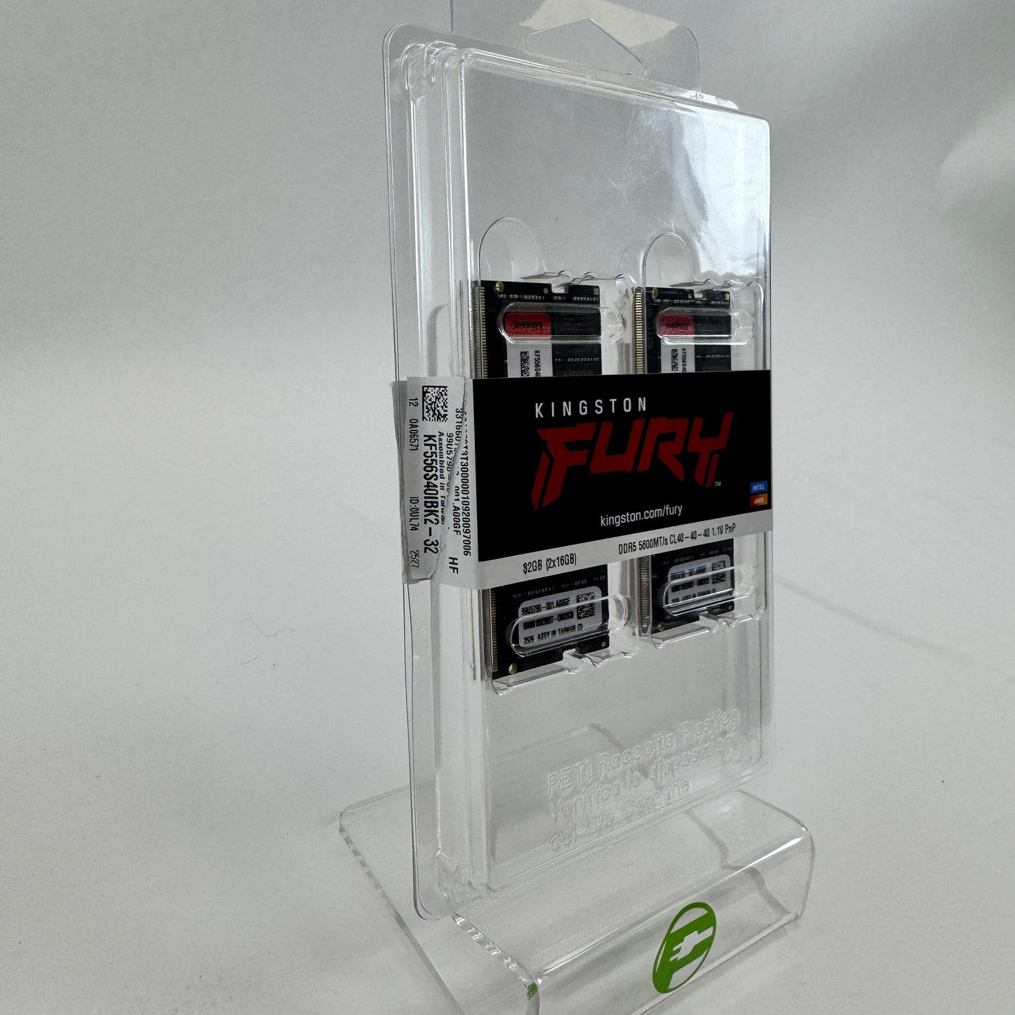 New Kingston FURY 32GB (2x16GB) RAM DDR5 5600MHz