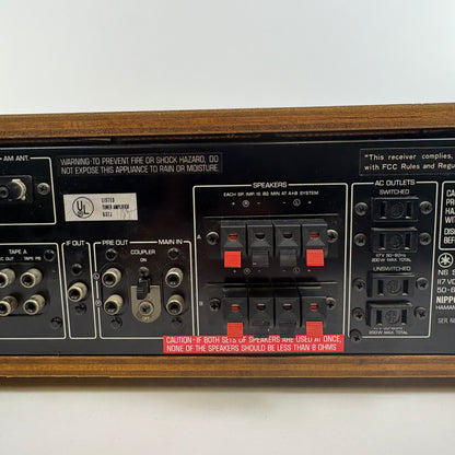 Yamaha CR-600 160 W 8 ohm 2 Channel Stereo Receiver