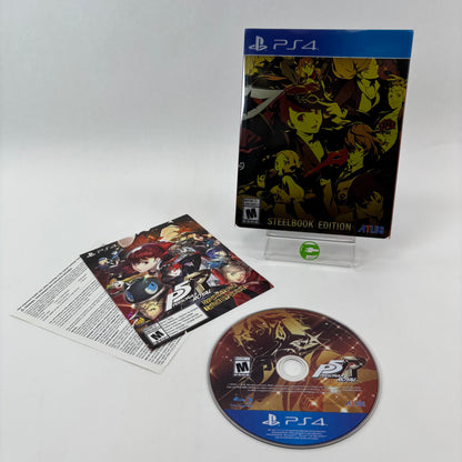 Persona 5 Royal [Steelbook Edition] (Sony PlayStation 4 PS4, 2020)