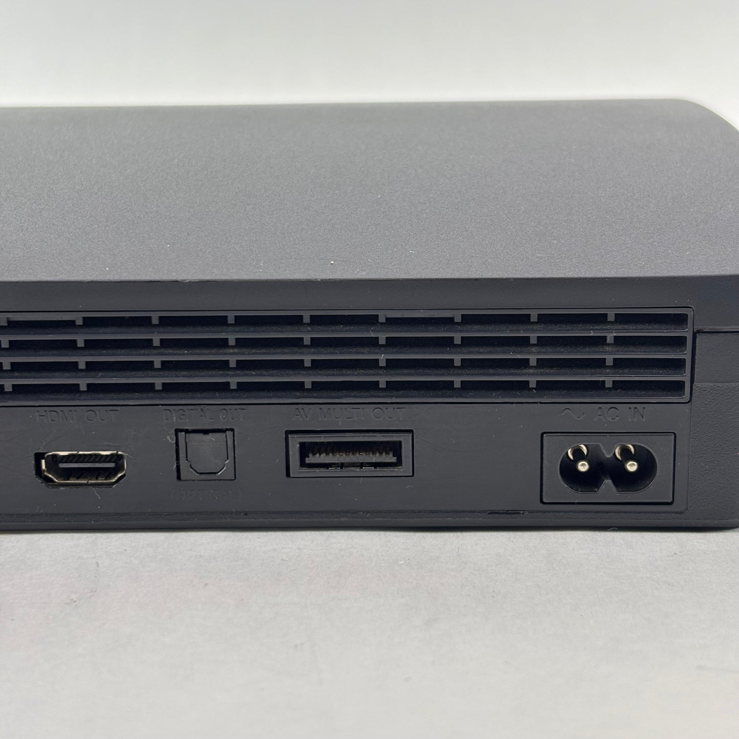 Sony PlayStation 3 Slim PS3 320GB Black Console Gaming System CECH-3001B - READ