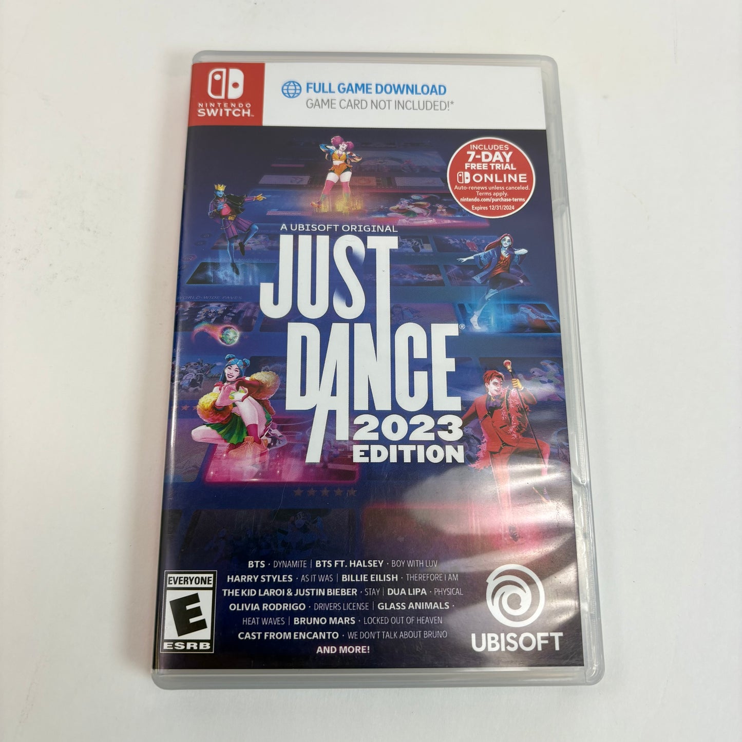 New Lot of 3 Digital Nintendo Games Assassins Creed Just Dance Mortal Kombat 11