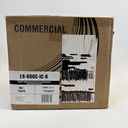 New Episode White ES-600C-IC-6 Two Way Speaker
